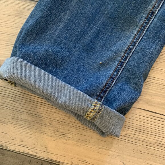 Women's Blue Denim Overalls - Picture 4 of 7